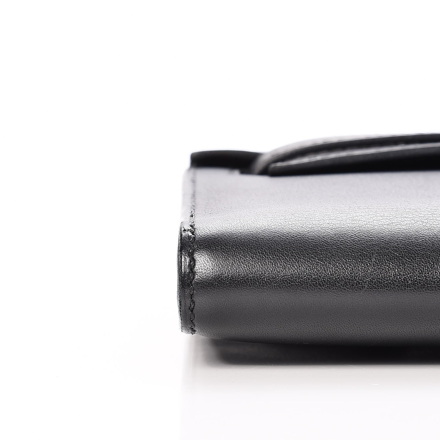 Hermes Swift Kelly Cut Clutch Pochette Black 10 of 23