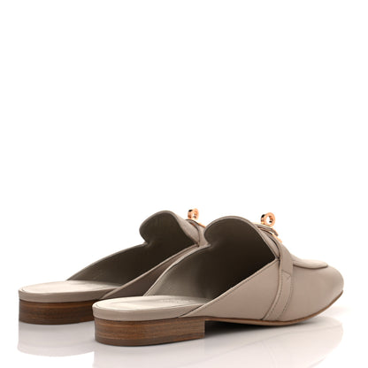 Hermes Calfskin Oz Mules 37 Blanc Gomme 4 of 8