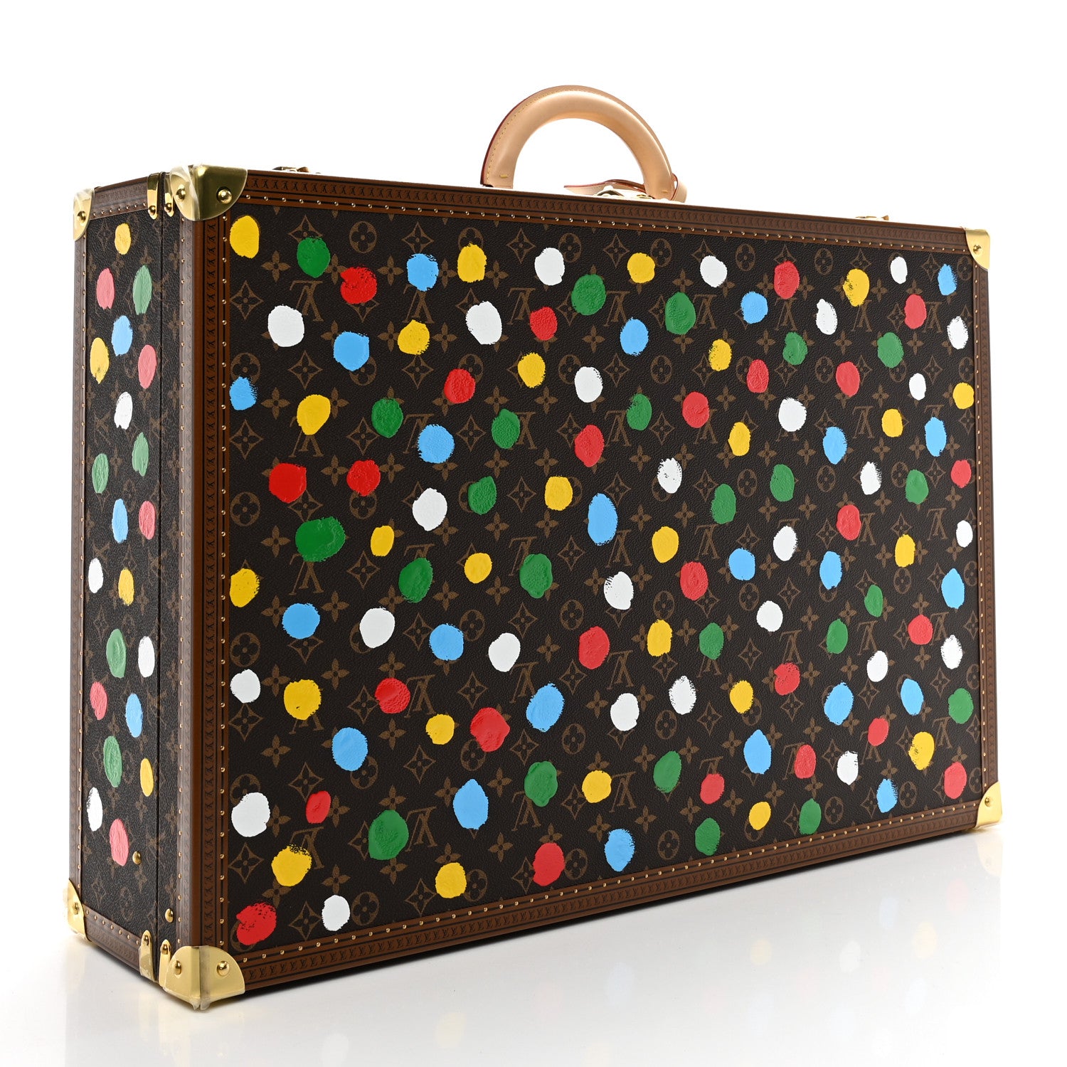 Louis Vuitton LV X YK Monogram Dots Pyramid Bisten 70 Multicolor 2 of 9