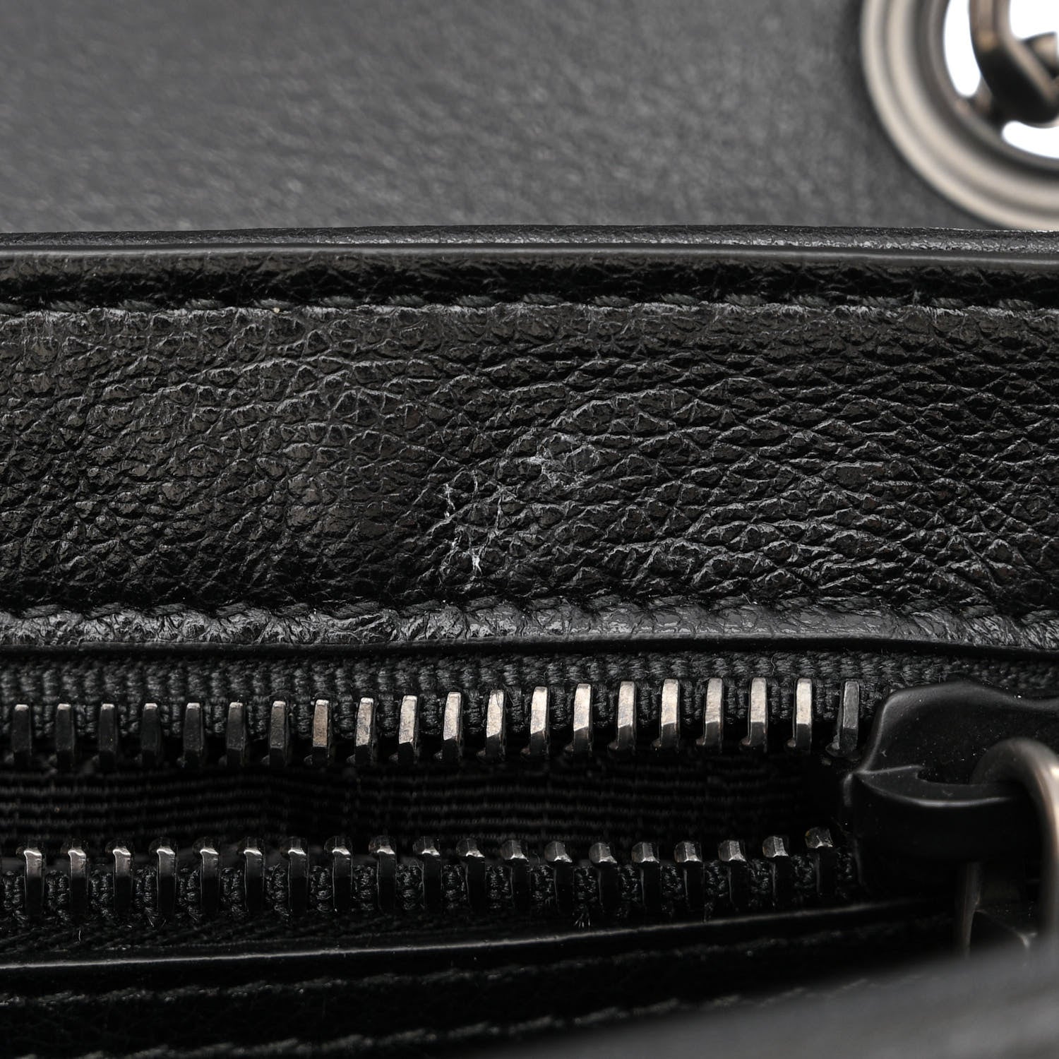 Prada Glace Calfskin Studded Crossbody White Black 9 of 14