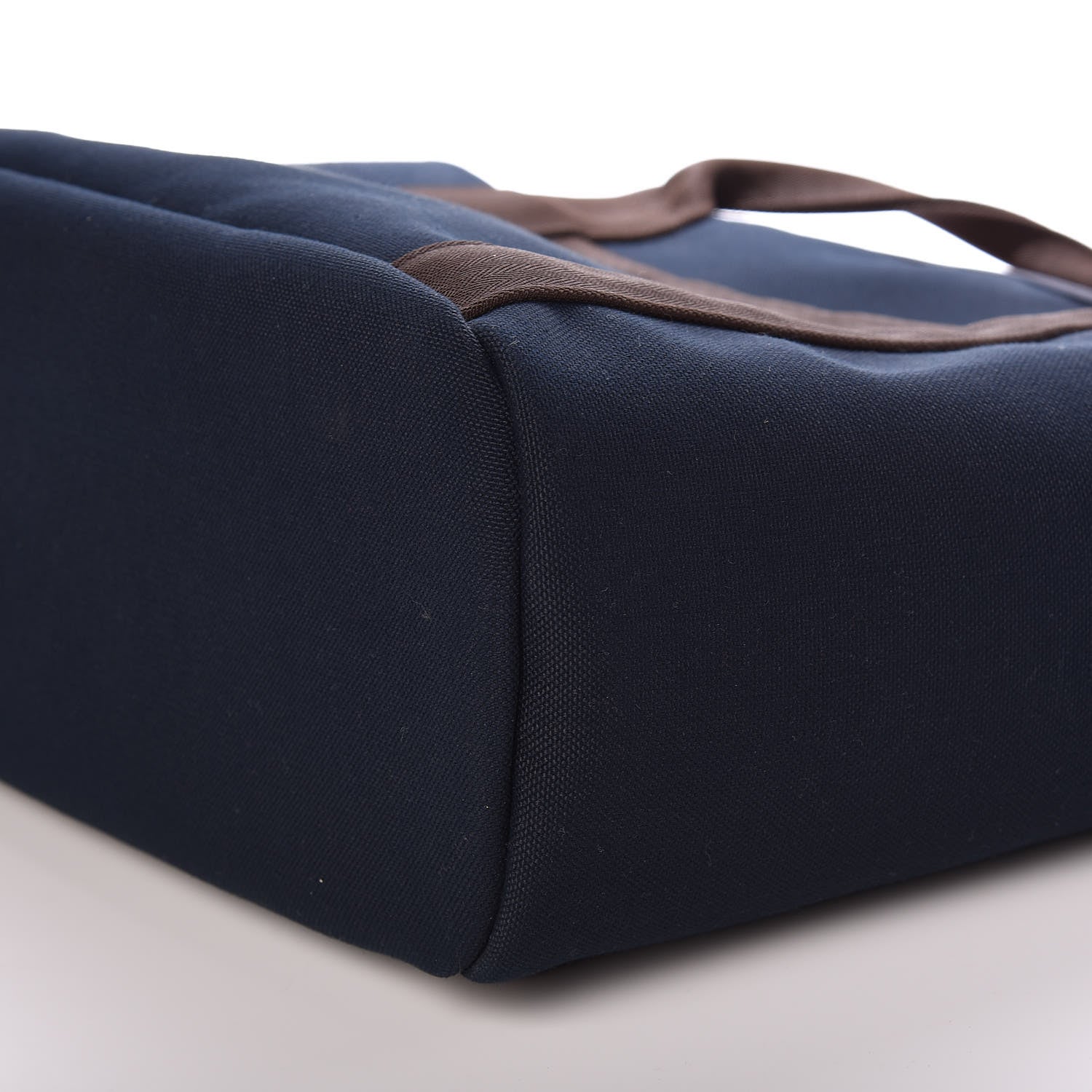 Hermes Toile Sac De Pansage Groom Bleu Navy Feu 8 of 9