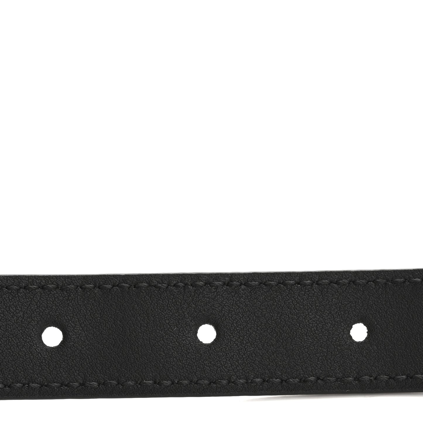 Plutone Calfskin Palladium Double G 20mm Belt 90 36 Black