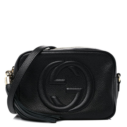 Gucci Pebbled Calfskin Small Soho Disco Bag Black 1 of 12