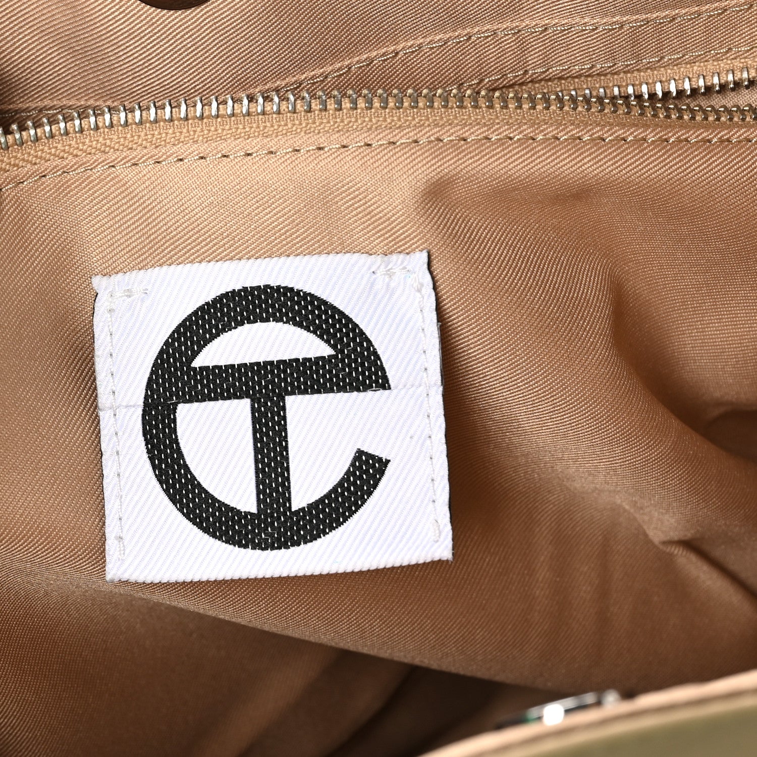 Telfar Vegan Leather Medium Shopping Bag Cream 6 of 9