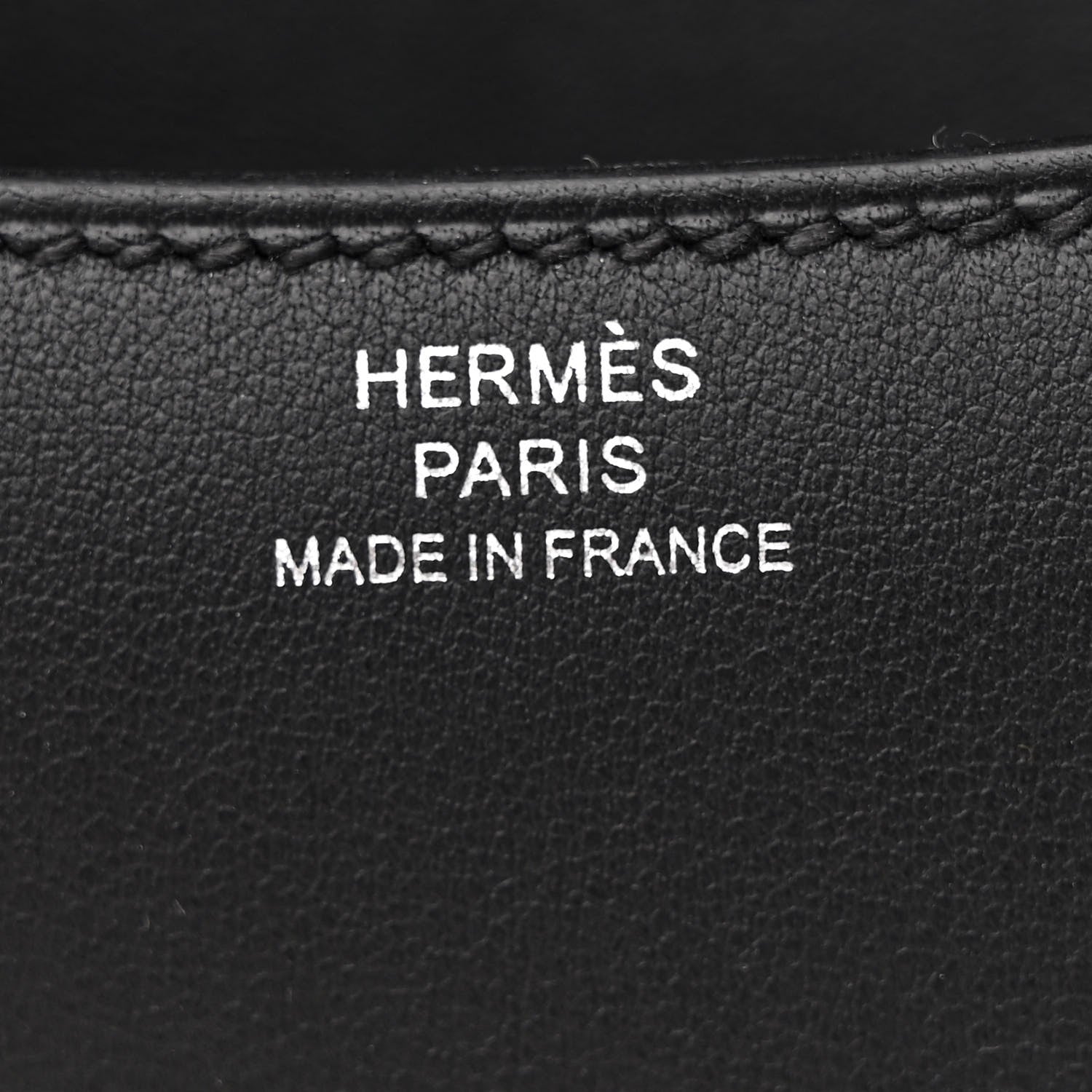 Hermes Swift Dancing Flowers Embroidered Constance 18 Black 8 of 13