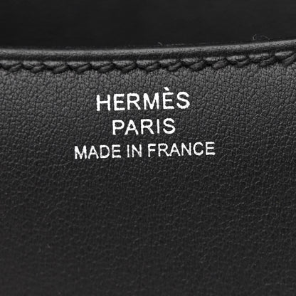 Hermes Swift Dancing Flowers Embroidered Constance 18 Black 8 of 13