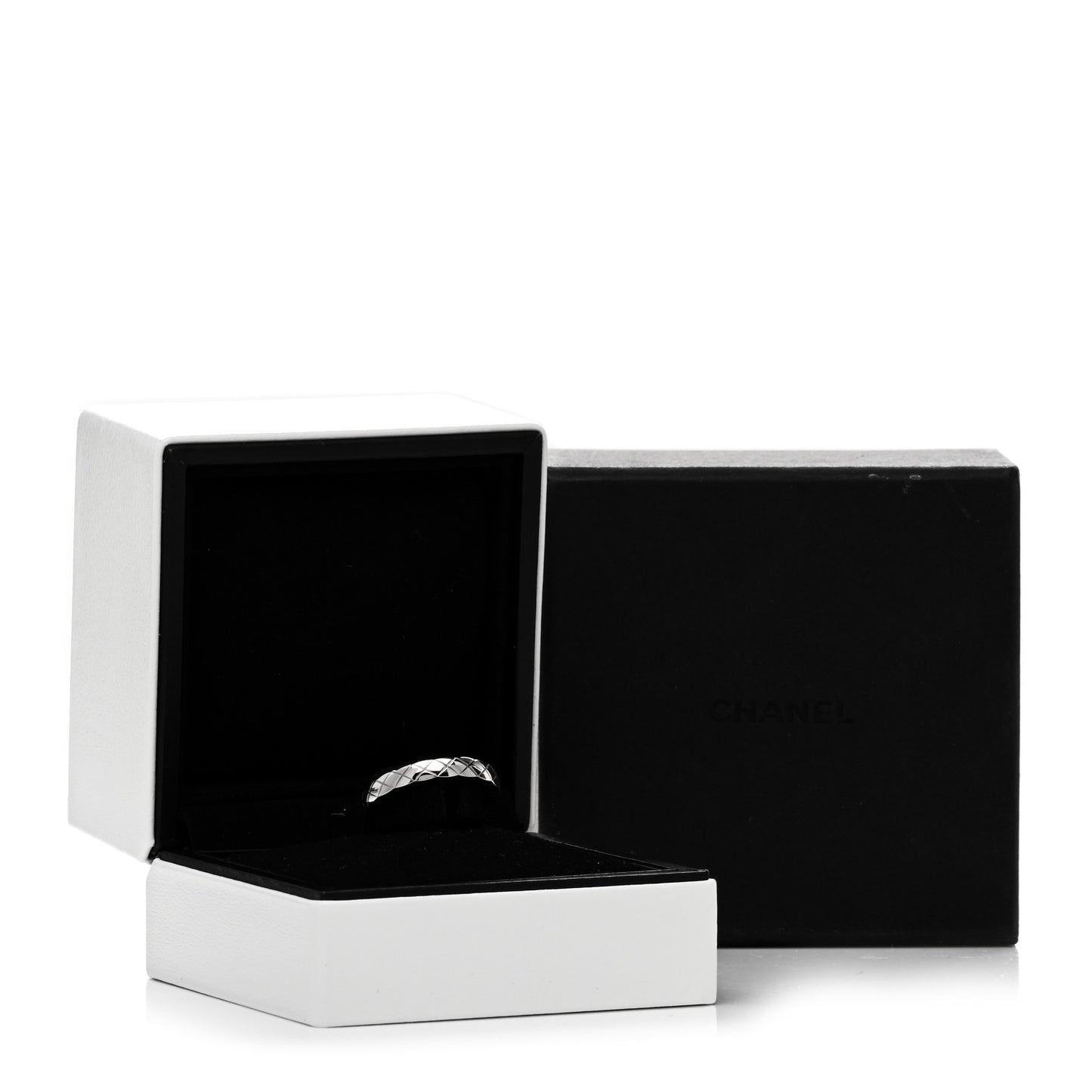 18K White Gold Mini Coco Crush Ring 54 6.75