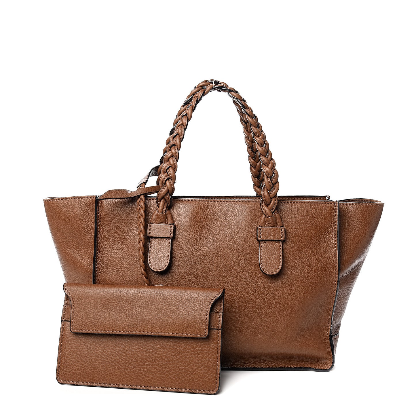 Grained Calfskin To Be Cool Tote Tan