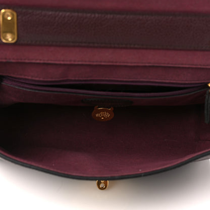 Mulberry Glossy Goatskin Medium Lily Oxblood 5 of 9