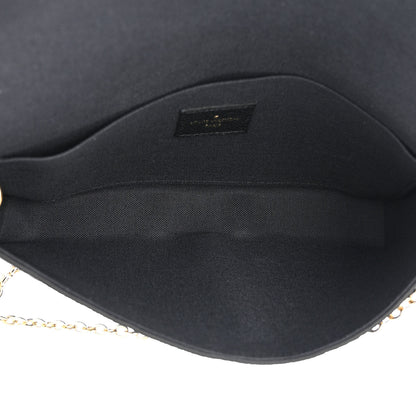Louis Vuitton Empreinte Pochette Felicie Chain Wallet Black 4 of 8