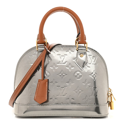 Louis Vuitton Vernis Alma BB Gris Metal 1 of 9