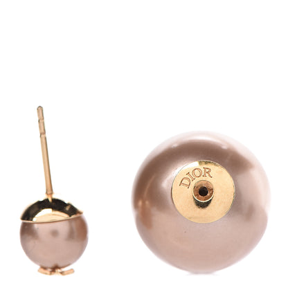 Christian Dior Pearl Mise En Dior Tribal Earrings Pink 3 of 4