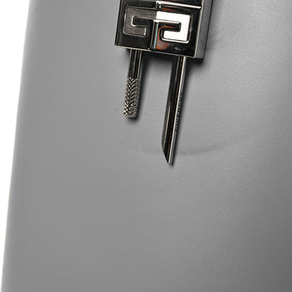 Givenchy Calfskin Shark Lock Pant Boots 36.5 Grey 13 of 16