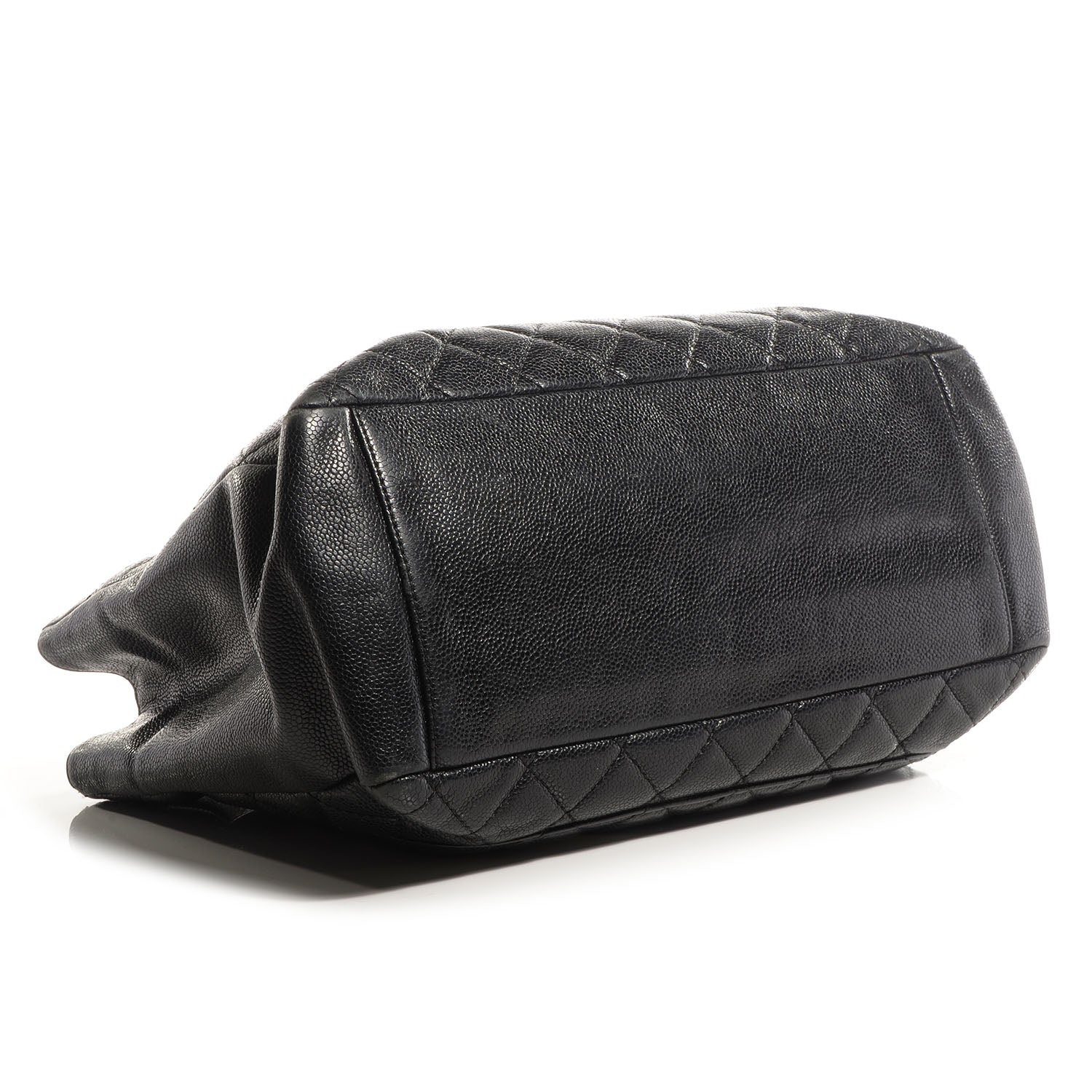 Chanel Caviar Grand Shopping Tote GST Black 4 of 7