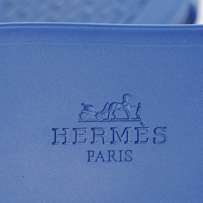 Hermes Rubber Chaine d'Ancre Rivage Sandals 39 Bleu Smalt 7 of 8