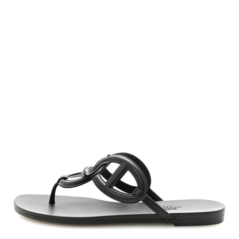 Rubber Womens Egerie Sandals 38 Black