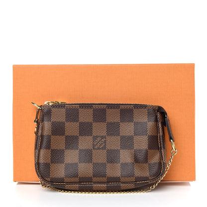 Louis Vuitton Damier Ebene Mini Pochette Accessories 10 of 10