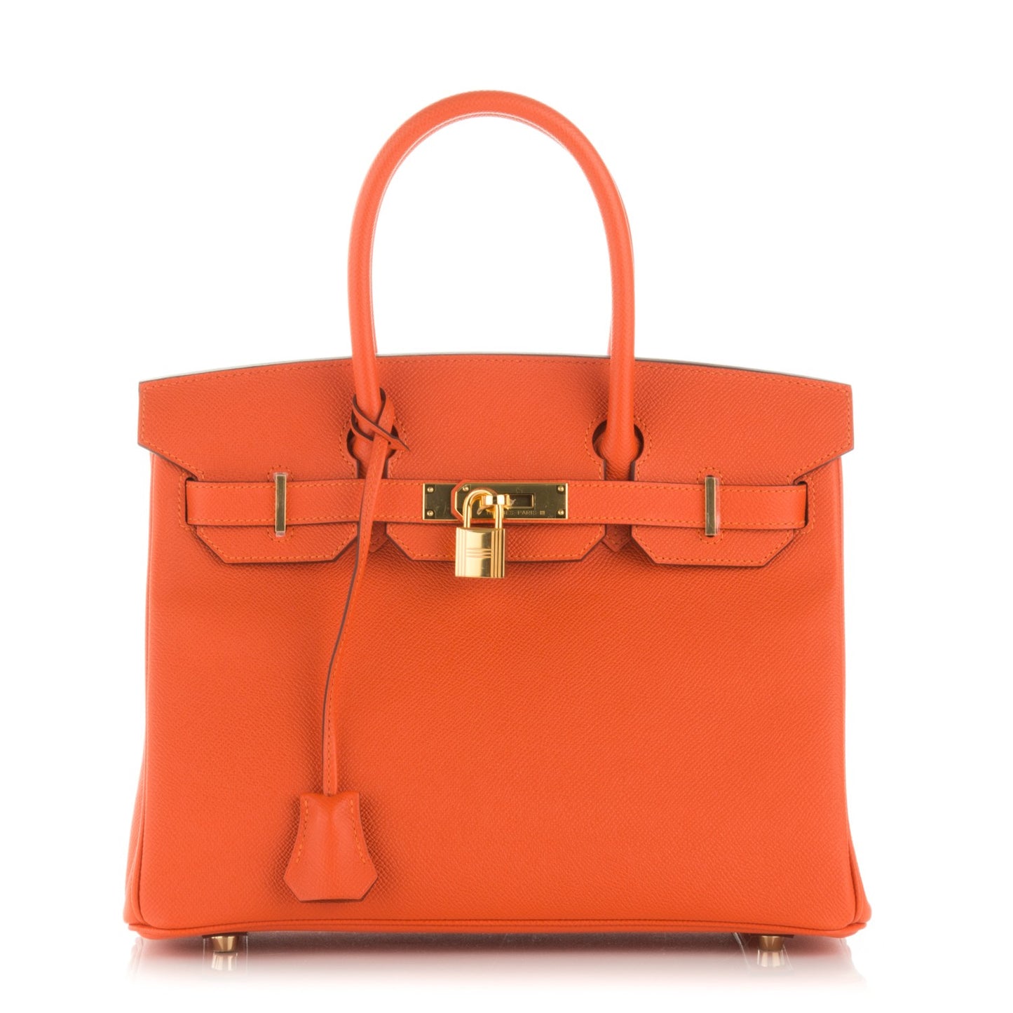 Epsom Birkin 30 Orange