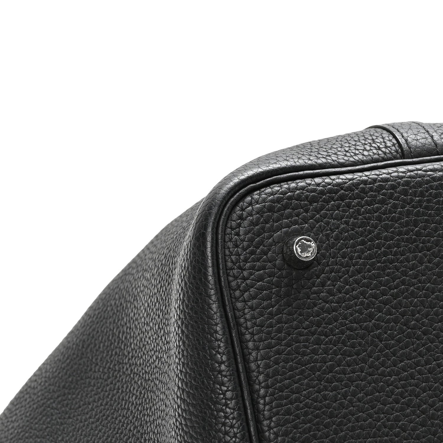 Hermes Taurillon Clemence Picotin Lock 22 MM Black 9 of 12
