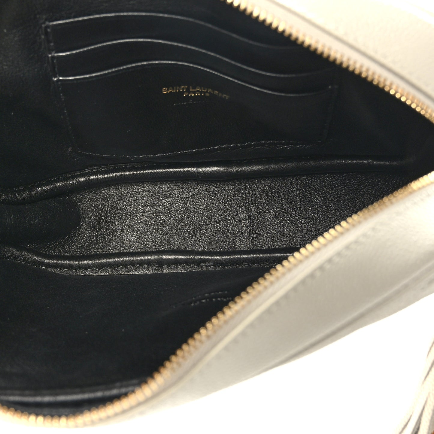 Grain De Poudre Matelasse Monogram Mini Lou Camera Bag Crema Soft