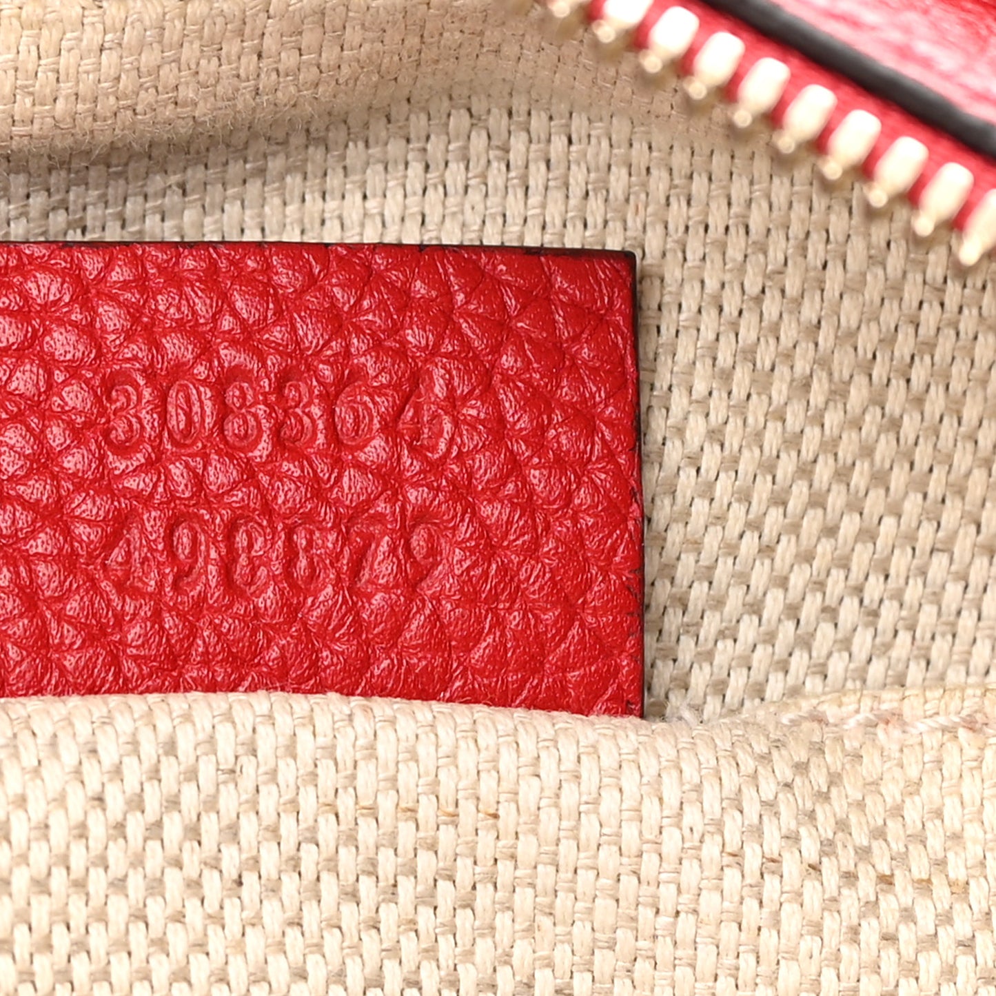 Pebbled Calfskin Small Soho Disco Bag Tabasco Red