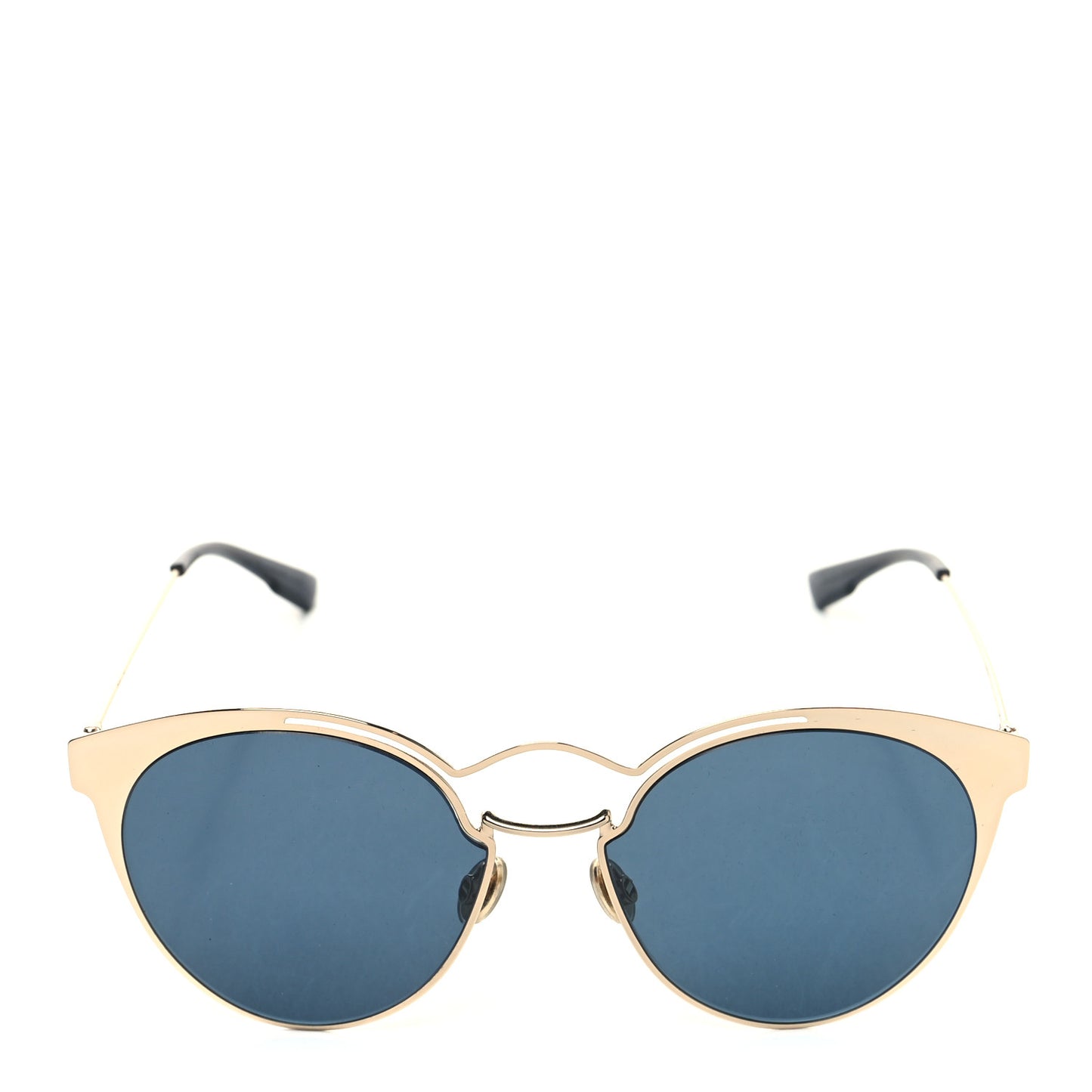 Metal DiorNebula Sunglasses Gold