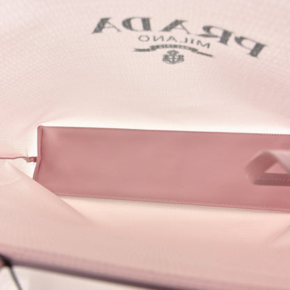 Prada Mesh Paillettes Spazzolato Logo Tote Alabastro 6 of 9