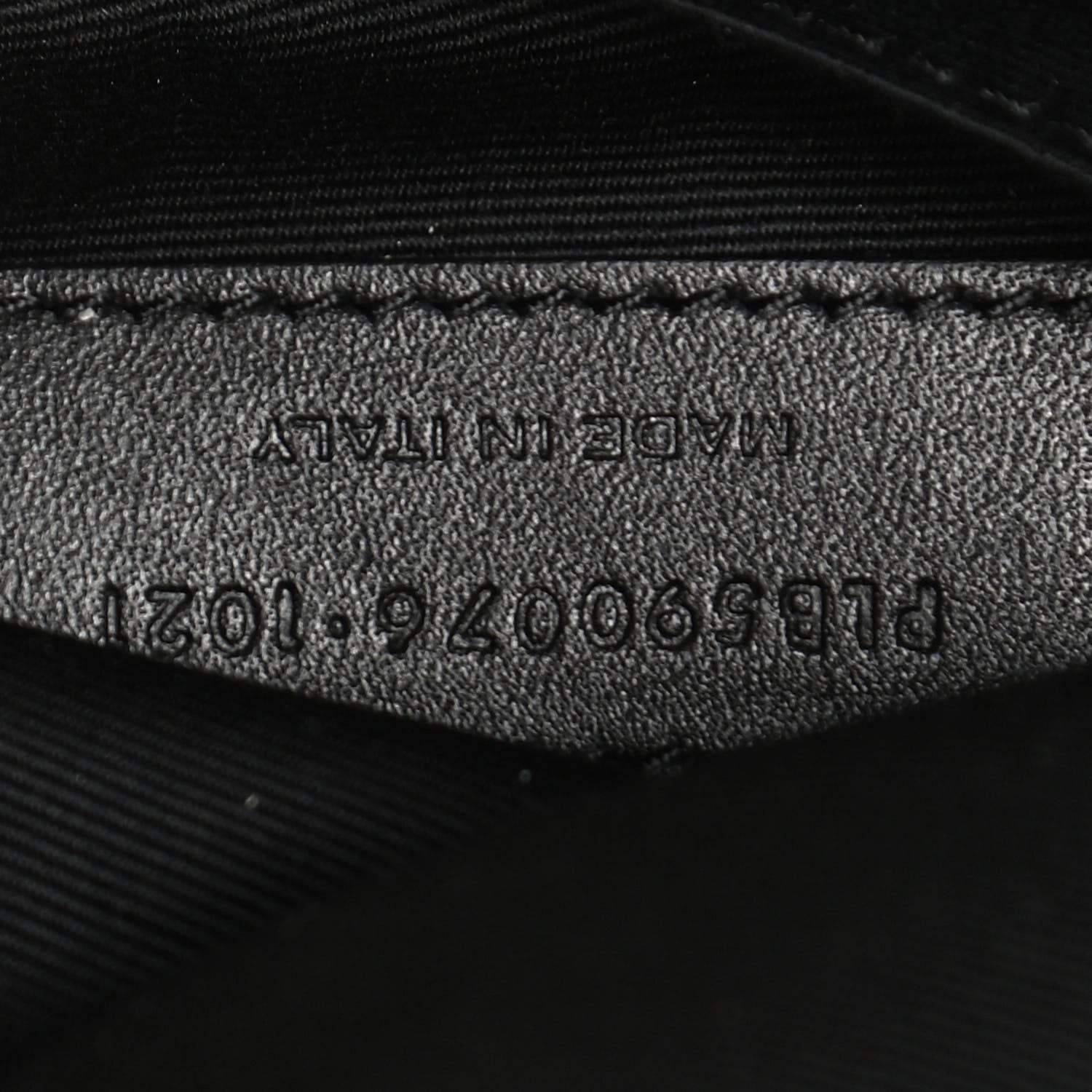 Saint Laurent Calfskin Monogram Belt Bag Black 7 of 10