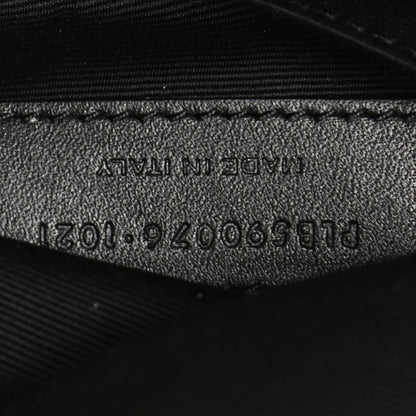 Saint Laurent Calfskin Monogram Belt Bag Black 7 of 10