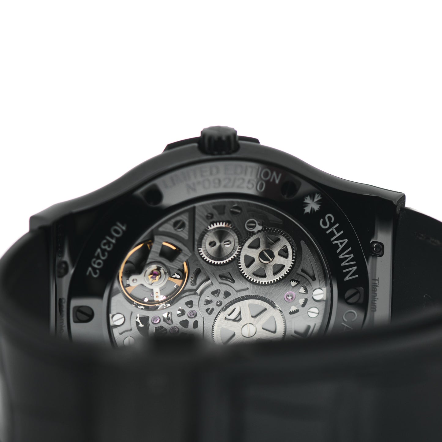 Ceramic Alligator 45mm Classic Fusion Black Magic Limited Edition "Shawn Carter" Automatic Watch Black 515.CM.1040.LR.SHC13