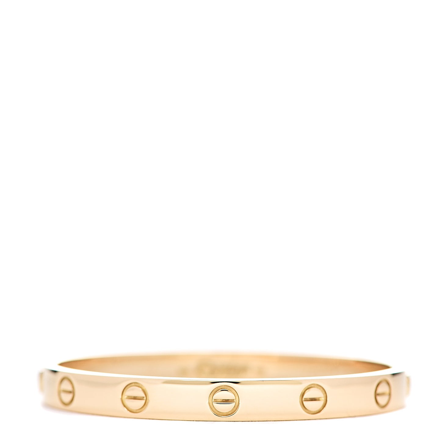 18K Yellow Gold LOVE Bracelet 16