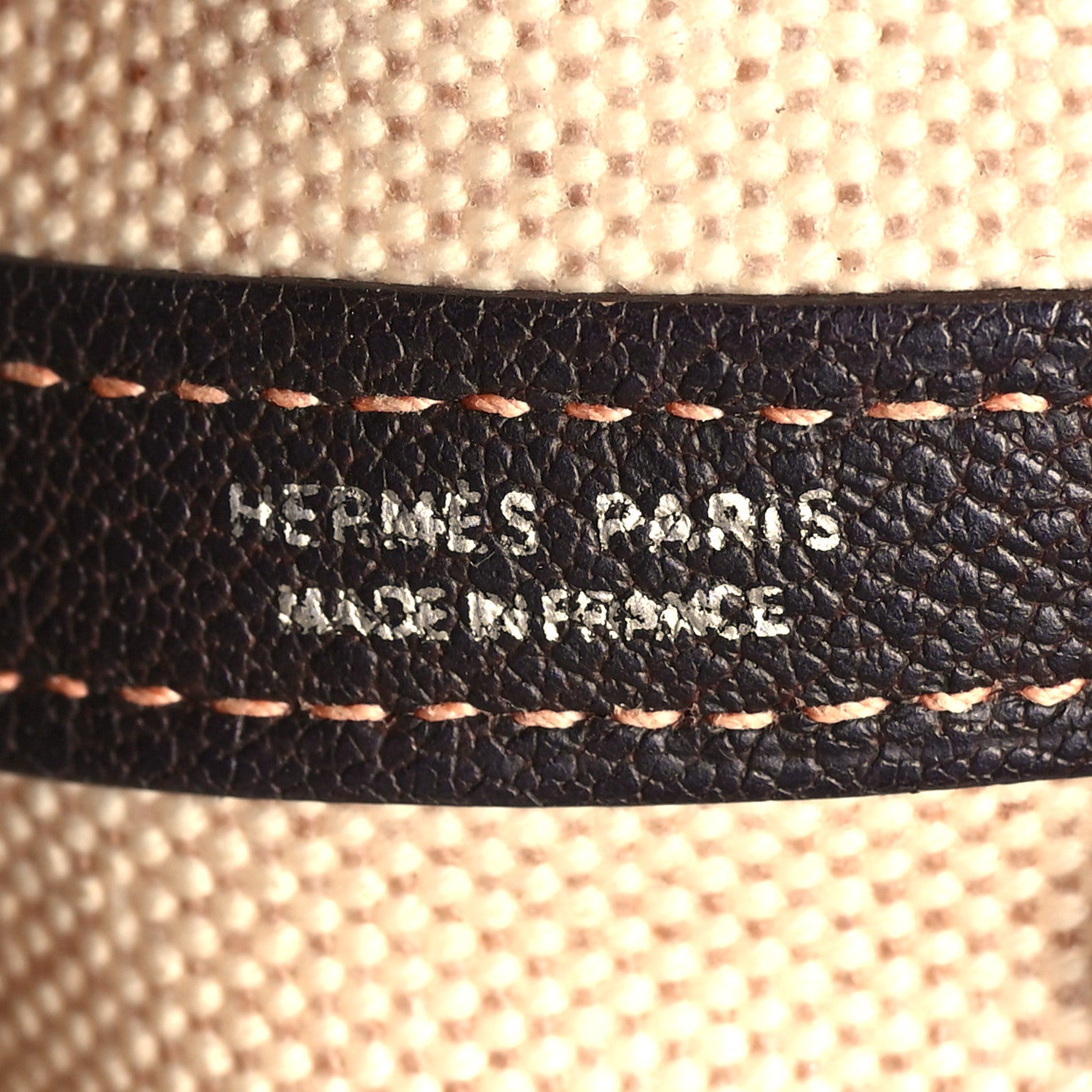 Hermes Buffle Skipper Toile Garden Party 30 TPM Marron Fonce 6 of 10