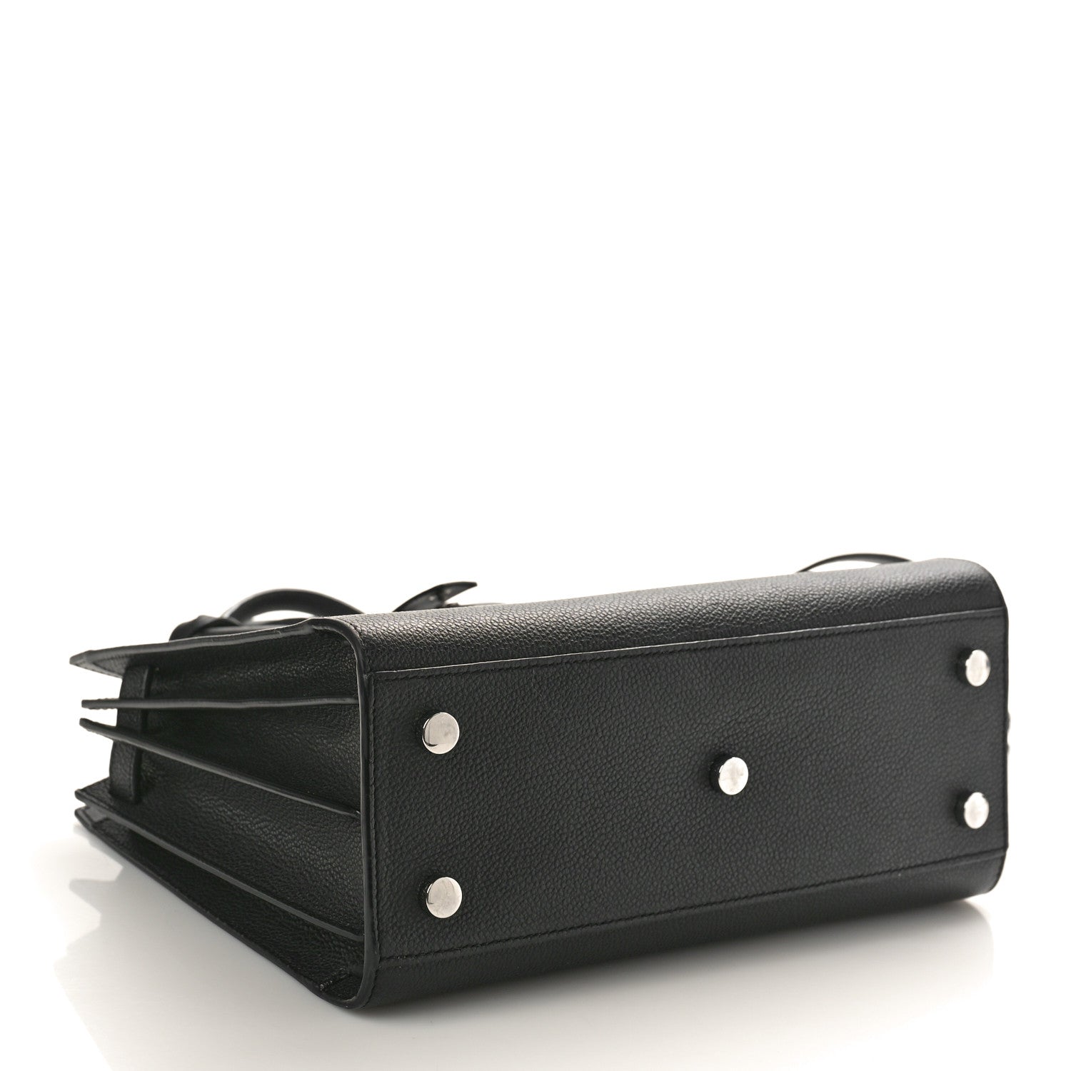 Saint Laurent Grained Calfskin Baby Sac De Jour Black 5 of 13