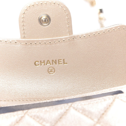 Chanel Metallic Lambskin Quilted Flap Chain Waist Bag Gold 6 of 11