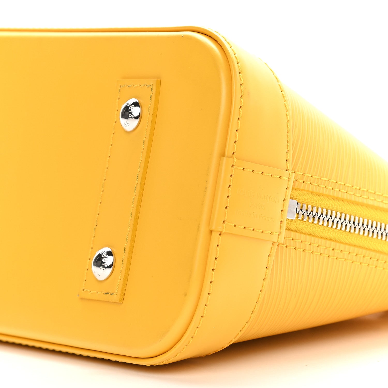 Louis Vuitton Epi Alma BB Citron 8 of 8