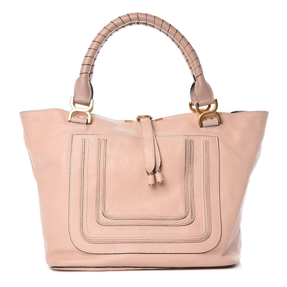 Chloe Calfskin Large New Marcie Tote Blush Nude 1 of 14