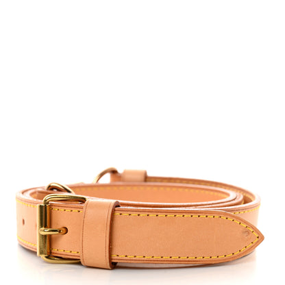 Louis Vuitton Vachetta 12mm Long Shoulder Strap VVN 2 of 7