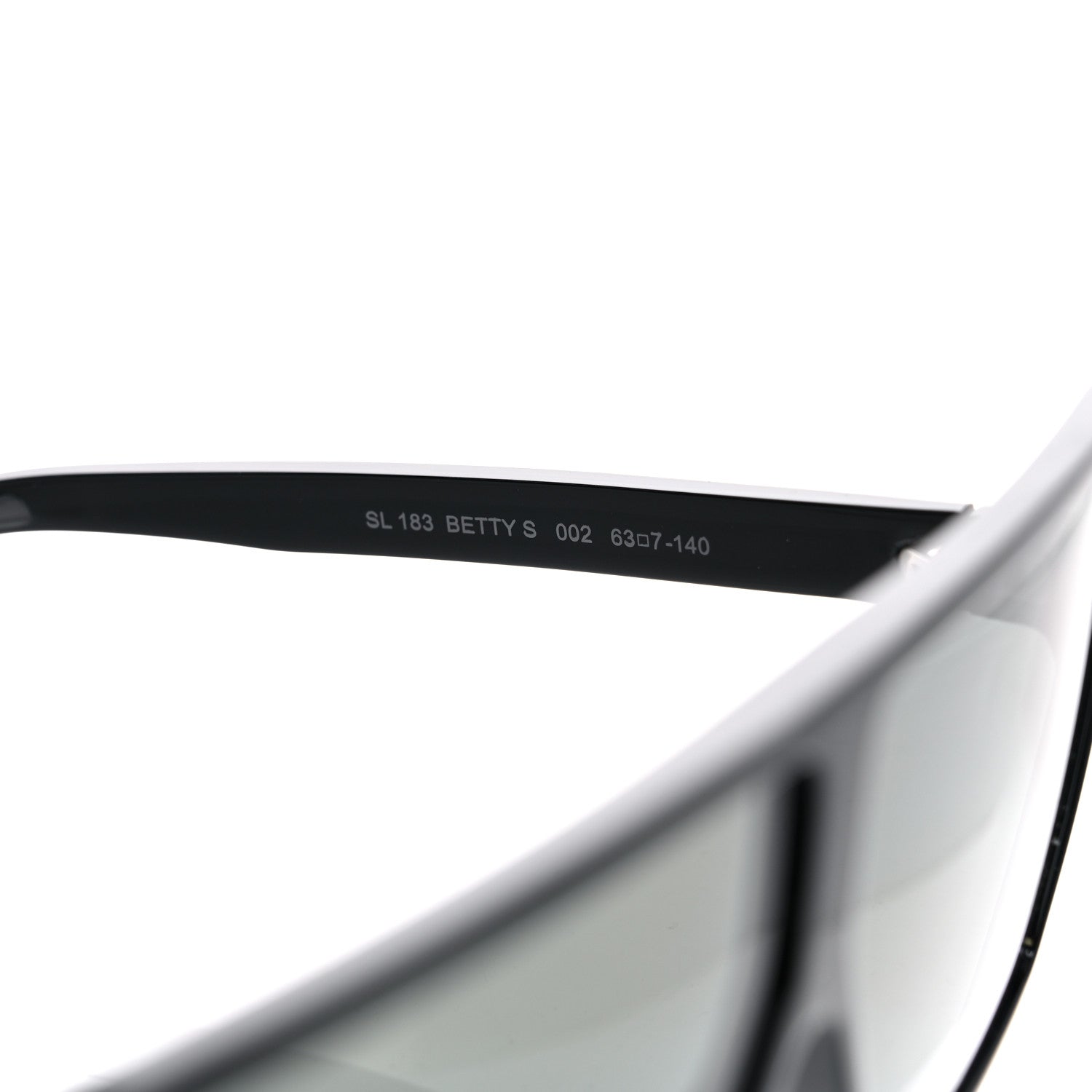 Saint Laurent Acetate Betty Sunglasses SL183 Black 6 of 9