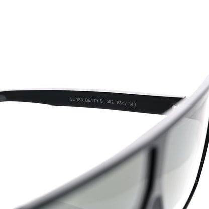 Saint Laurent Acetate Betty Sunglasses SL183 Black 6 of 9