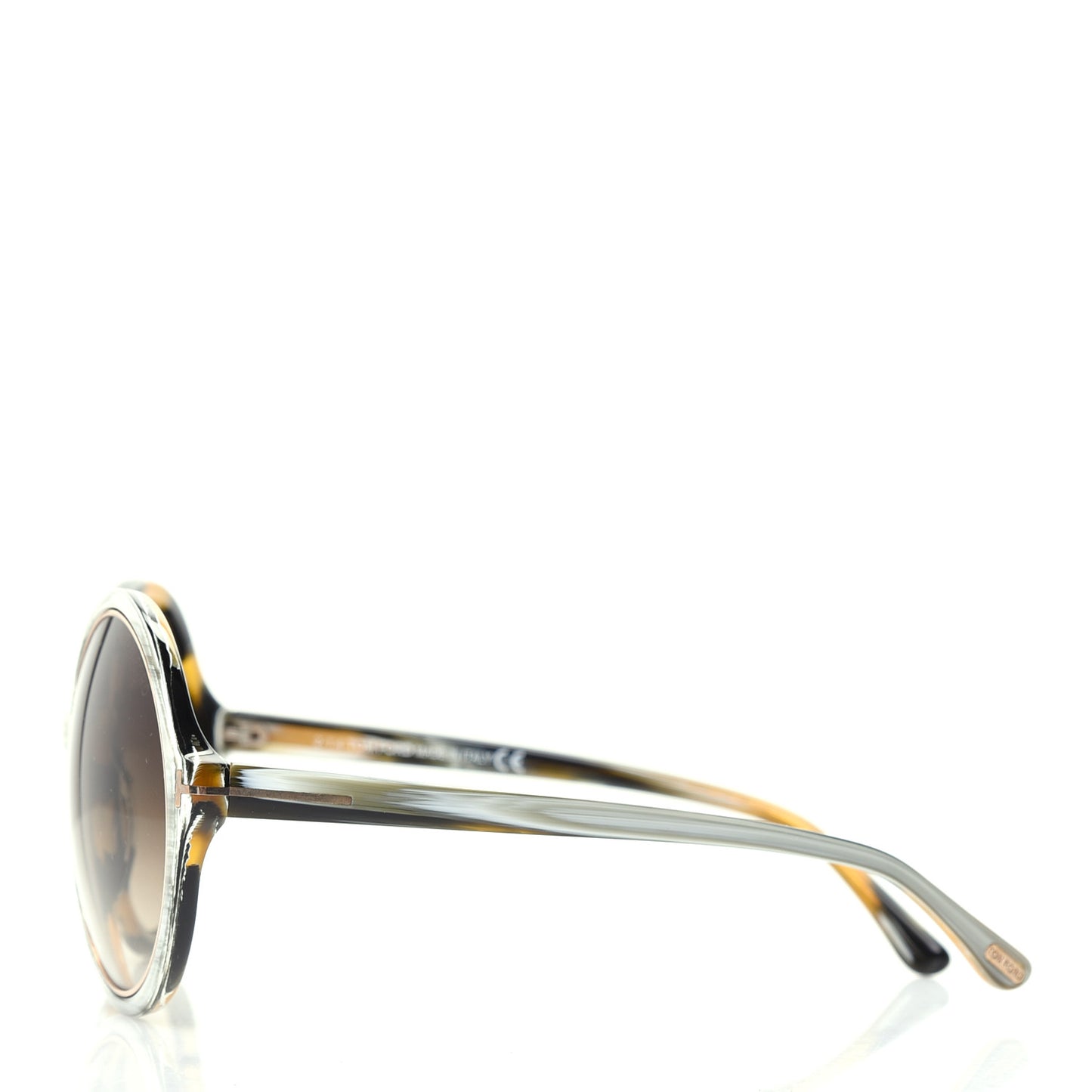 Acetate Carrie Sunglasses TF268 Grey Horn