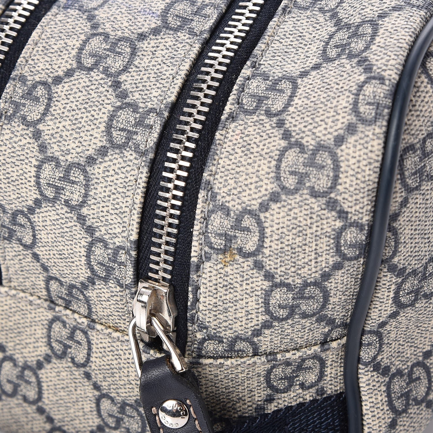 Gucci GG Plus Monogram Toiletry Case Navy 9 of 11