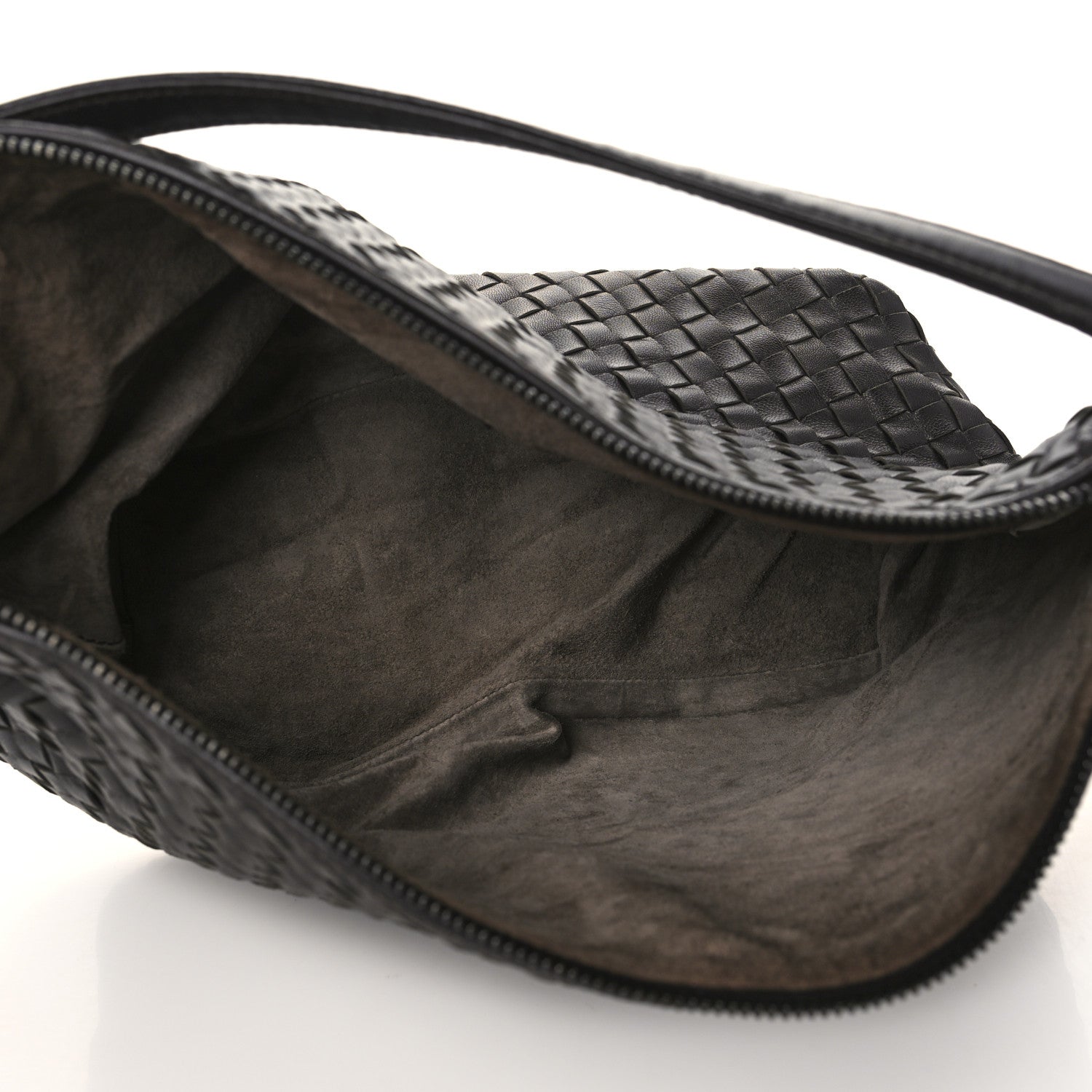 Bottega Veneta Nappa Intrecciato Small Shoulder Bag Ebano 4 of 8