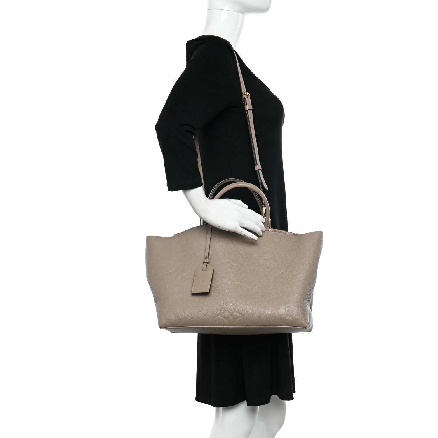 Louis Vuitton Empreinte Monogram Giant Grand Palais Tourterelle 2 of 9