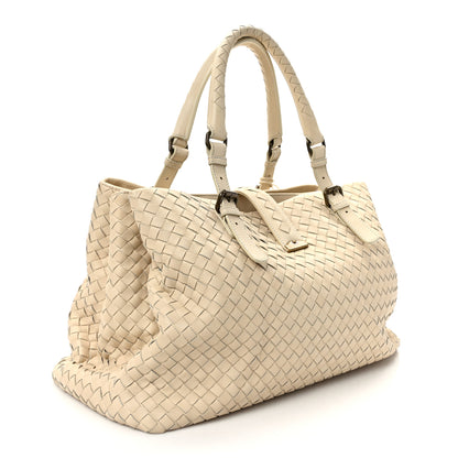 Bottega Veneta Nappa Intrecciato Medium Roma Tote Marmo 3 of 8