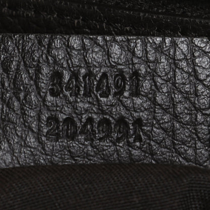 Gucci Crystal Monogram Large D Gold Ring Tote Dark Brown 7 of 14