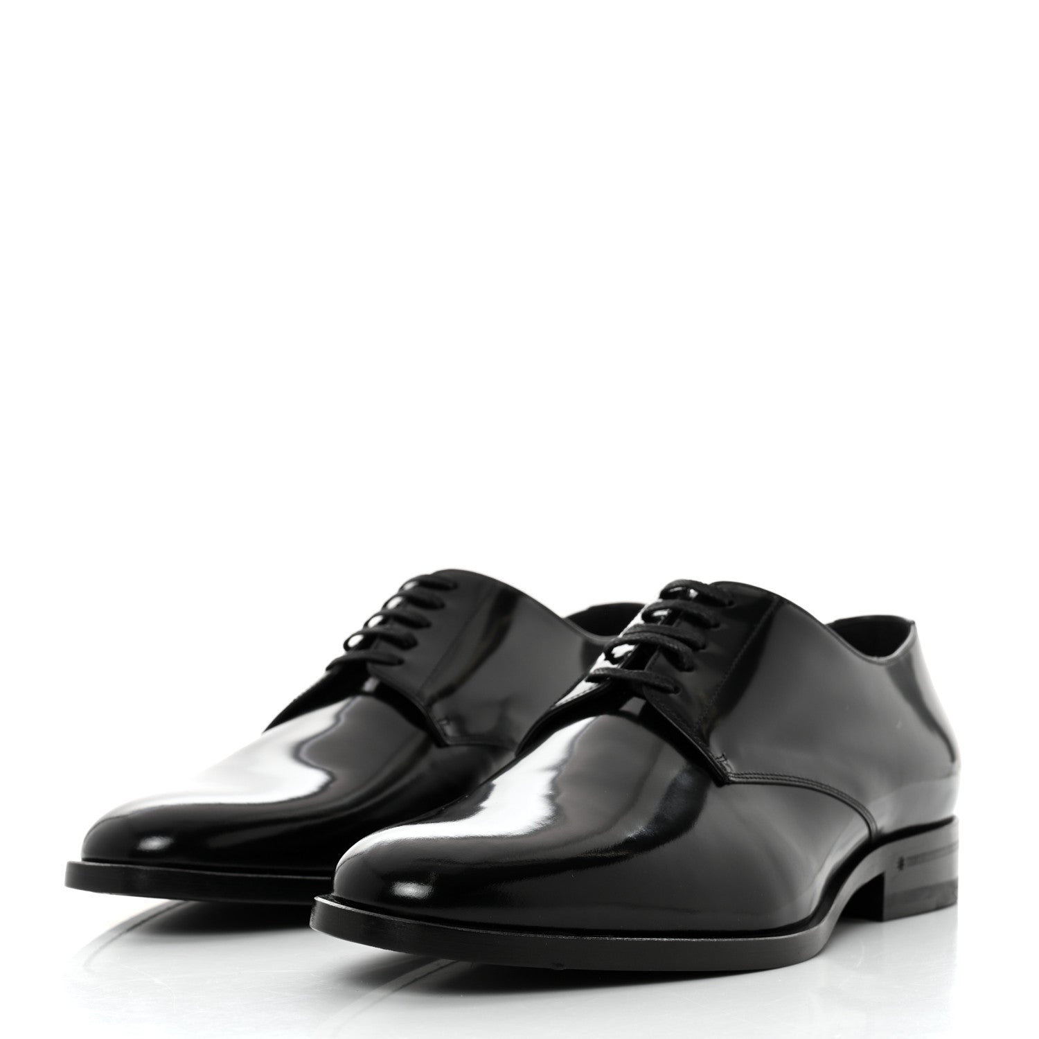 Saint Laurent Patent Calfskin Montaigne 25 Uniform 39.5 Black 3 of 9