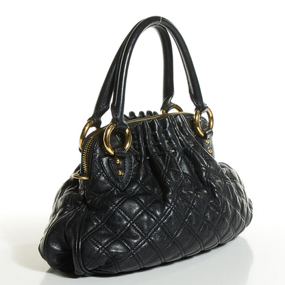 Marc Jacobs Lambskin Quilted Small Cecilia Black 3 of 9
