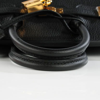 Hermes Togo Birkin 25 Black 11 of 22