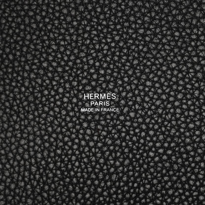 Hermes Taurillon Clemence Picotin Lock 22 MM Black 6 of 11