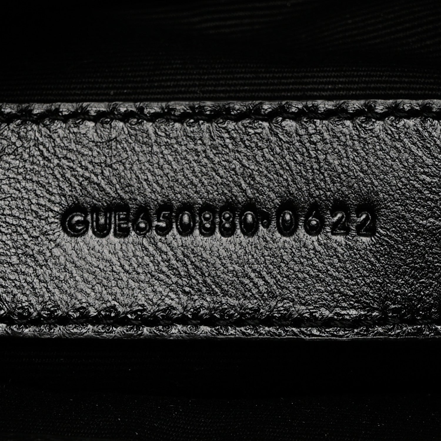 Saint Laurent Lambskin Monogram Loulou Puffer Pouch Clutch Black 13 of 13